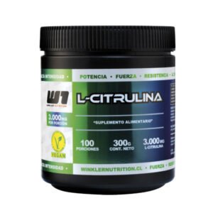L-Citrulina, Winkler Nutrition, 300 GR.