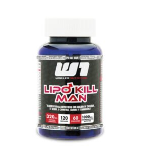 LIPO KILL MAN, Winkler Nutrition, 120 Capsulas.