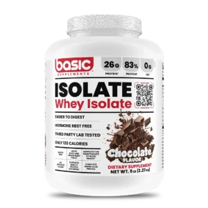 WHEY ISOLATE, Basic Supplements, 5 LBS.