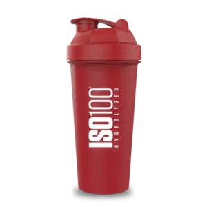 SHAKER ROJO ISO 100 DYMATIZE, 700 ml.