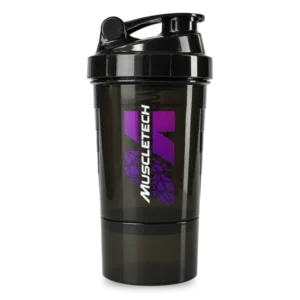 Shaker Negro Purple Muscletech, 700 ml.