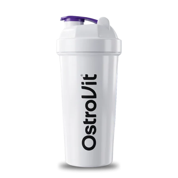 SHAKER BLANCO CON MORADO OSTROVIT, 700 ml.