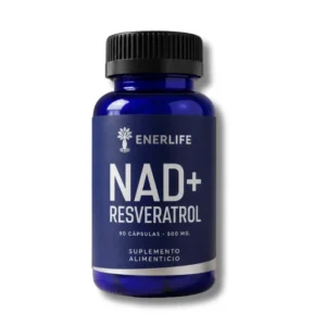NAD + RESVERATROL, Enerlife, 500 mg – 90 caps.